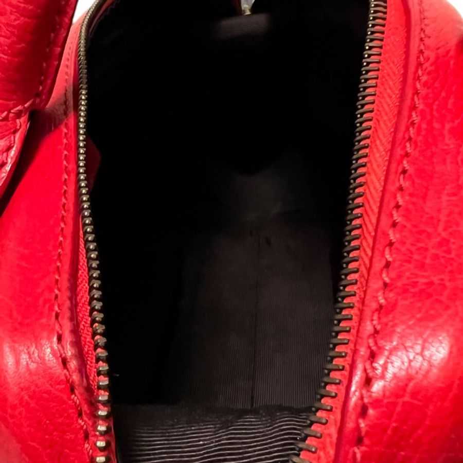 🍒CELINE 紅色手提包 2F230225-3-8