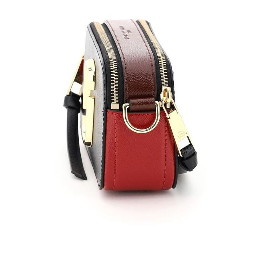 Marc Jacobs snapshot Camera bag#相機包#M0012007 011#黑配酒紅色#歐洲專櫃款#包包-8