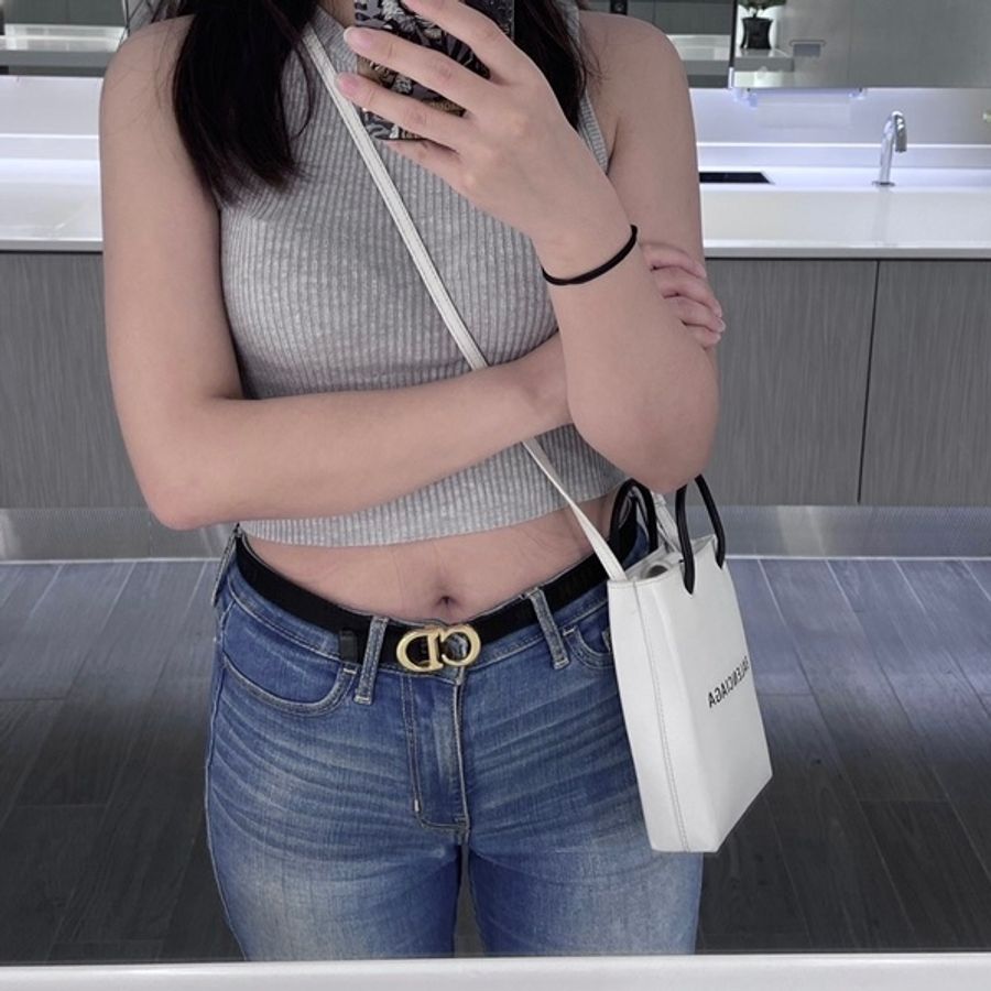 Balenciaga Shopping Phone Holder Bag巴黎世家 手機包小廢包購物包斜背包側背包-3