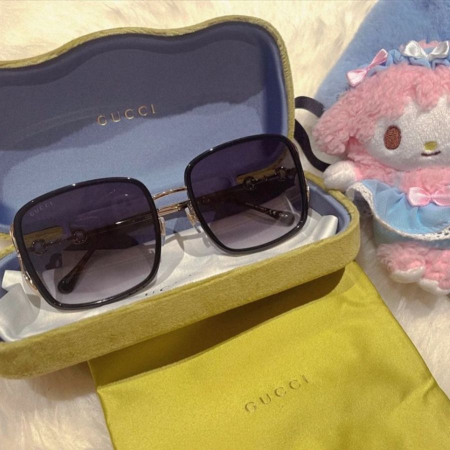 GUCCI【可刷卡分期】古馳-GG1016SK 001(黑色)太陽眼鏡/精品太陽眼鏡/GUCCI馬銜扣系列/1955系列-3