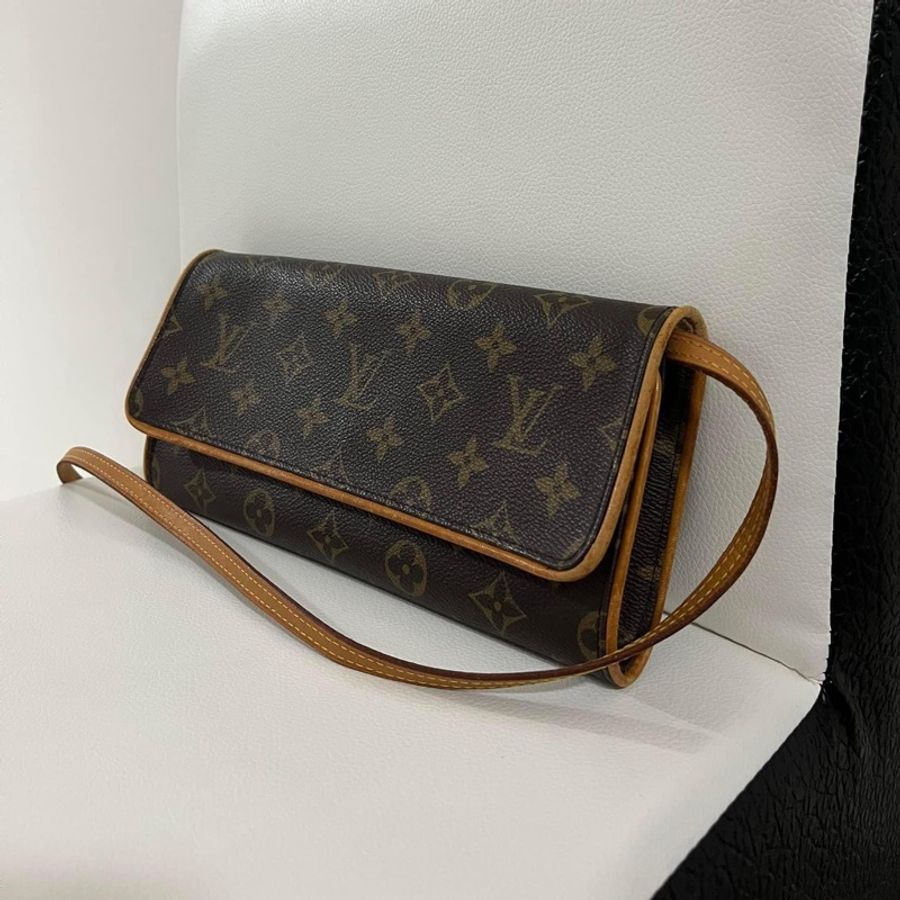 LV VINTAGE經典老花信封包/腰包/手拿包-0