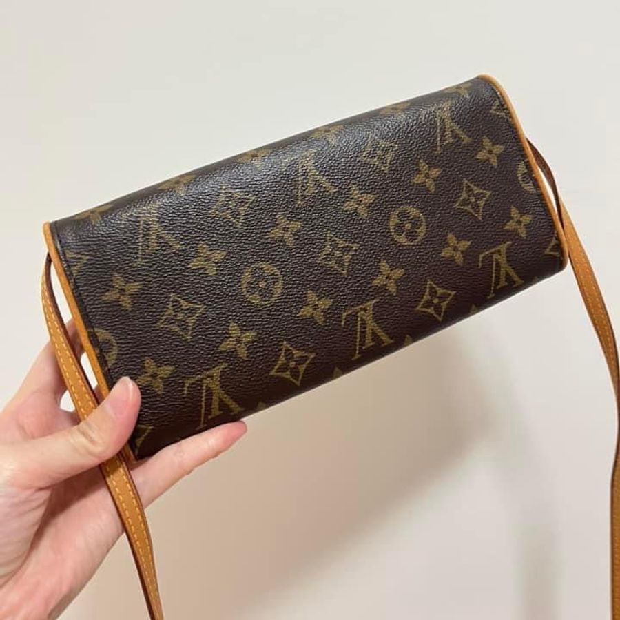 LV VINTAGE經典老花信封包/腰包/手拿包-3