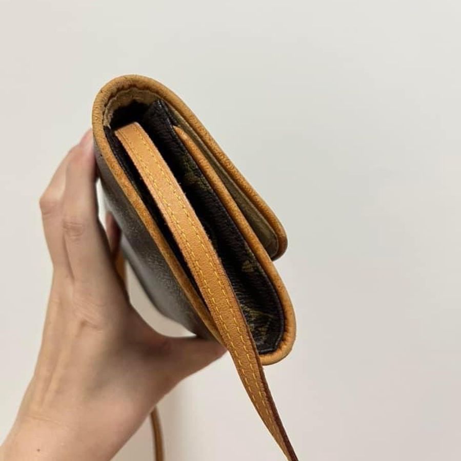 LV VINTAGE經典老花信封包/腰包/手拿包-5