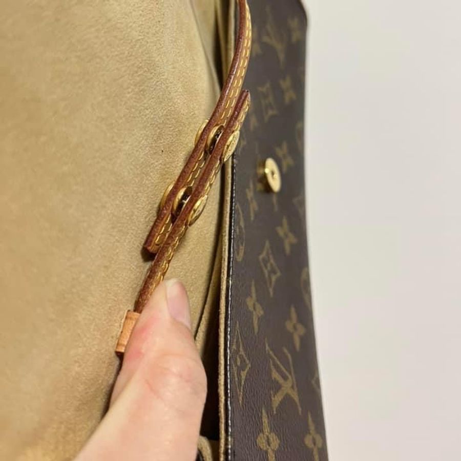 LV VINTAGE經典老花信封包/腰包/手拿包-11