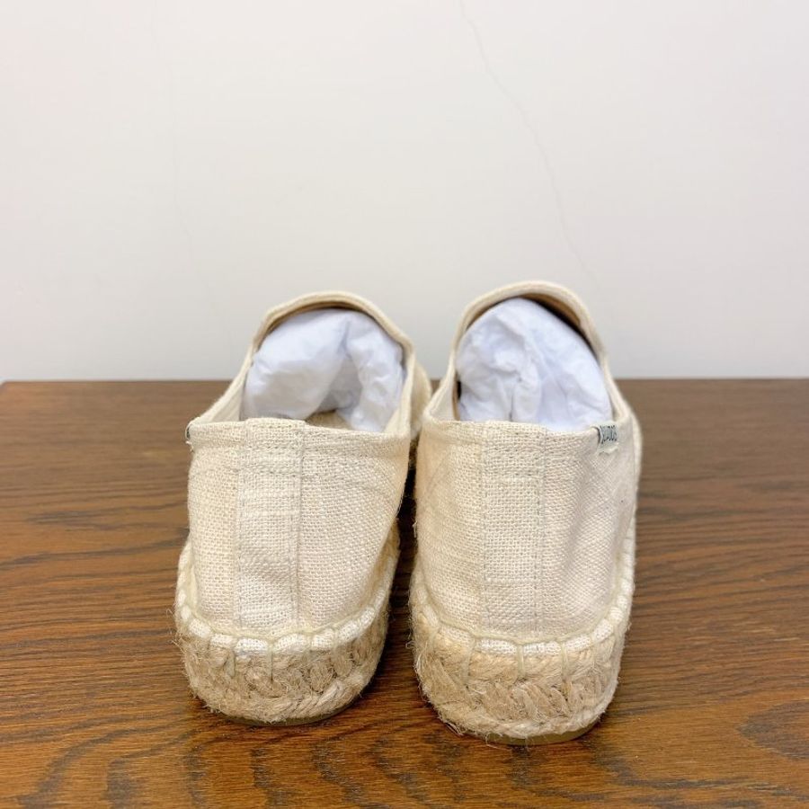 全新 Soludos Cherries Smoking Slippers 櫻桃刺繡帆布草編鞋懶人鞋 🍒 購自Shopbop-5