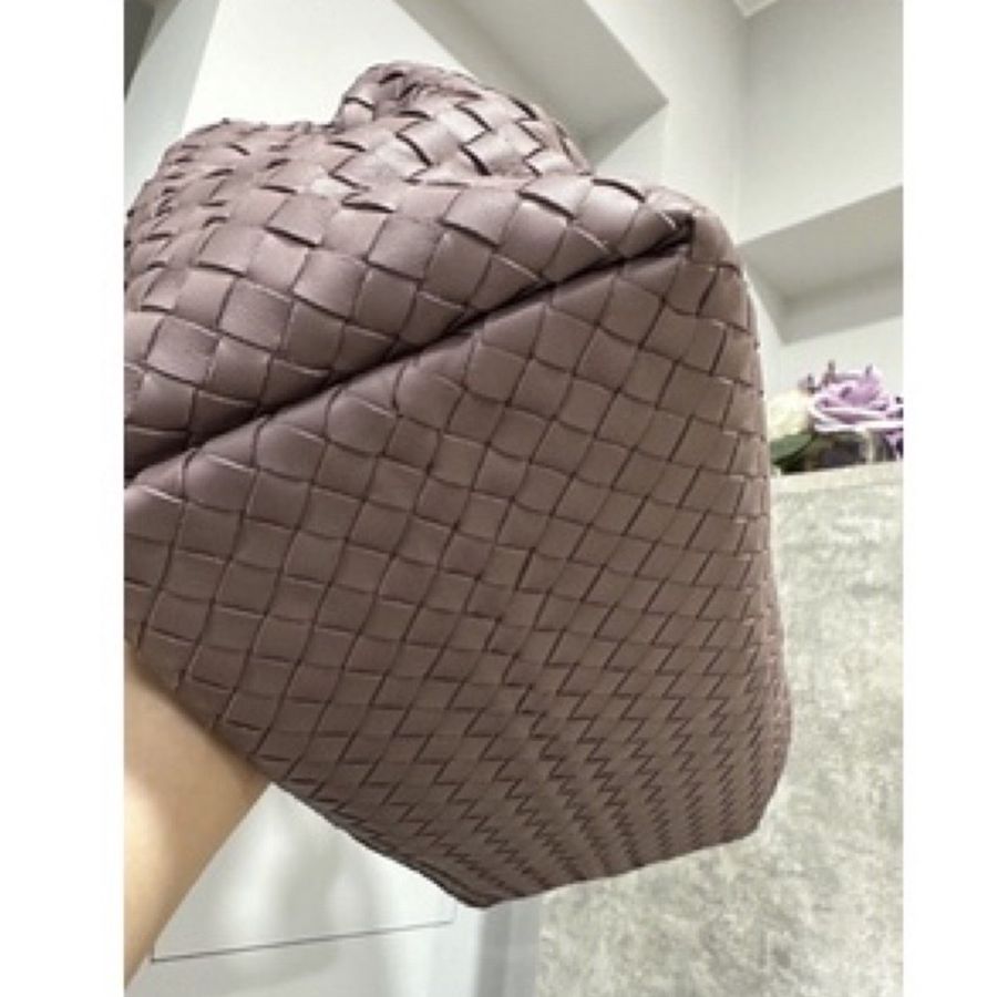 BOTTEGA VENETA 經典編織小羊皮手提包-4
