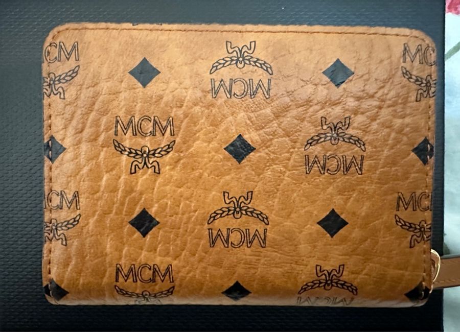 MCM Aren Visetos Original 拉鏈錢包-8