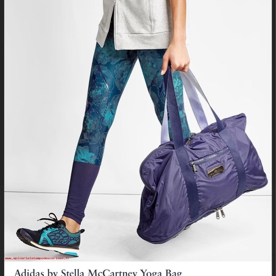 adidas by Stella McCartney 黑色瑜珈包/健身包/旅行包Black Yoga Bag-1