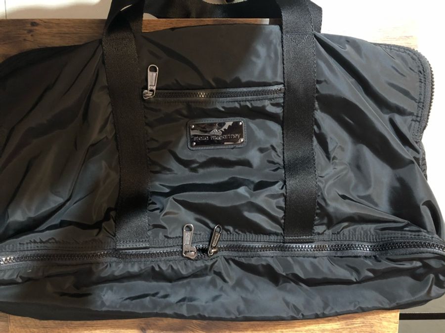 adidas by Stella McCartney 黑色瑜珈包/健身包/旅行包Black Yoga Bag-8