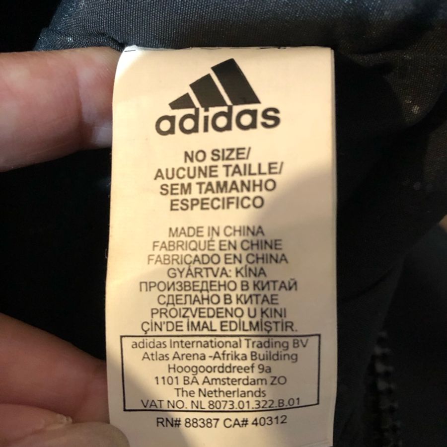 adidas by Stella McCartney 黑色瑜珈包/健身包/旅行包Black Yoga Bag-13