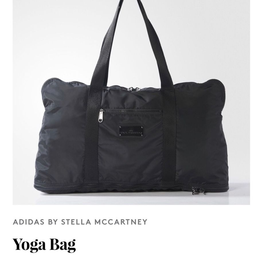 adidas by Stella McCartney 黑色瑜珈包/健身包/旅行包Black Yoga Bag-0