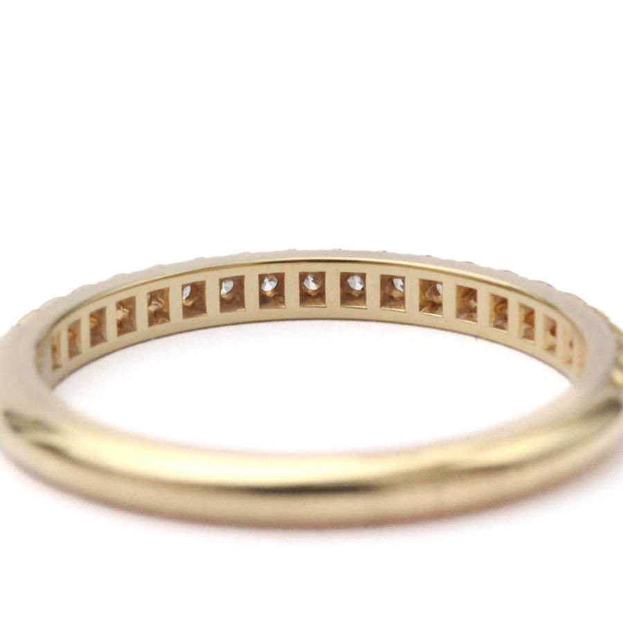 【日本直送】Tiffany Metro 半錶盤玫瑰金 (18K) 時尚鑽石戒指玫瑰金-7