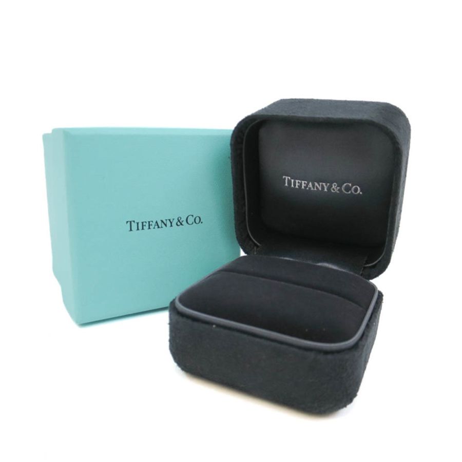 【日本直送】Tiffany Metro 半錶盤玫瑰金 (18K) 時尚鑽石戒指玫瑰金-8