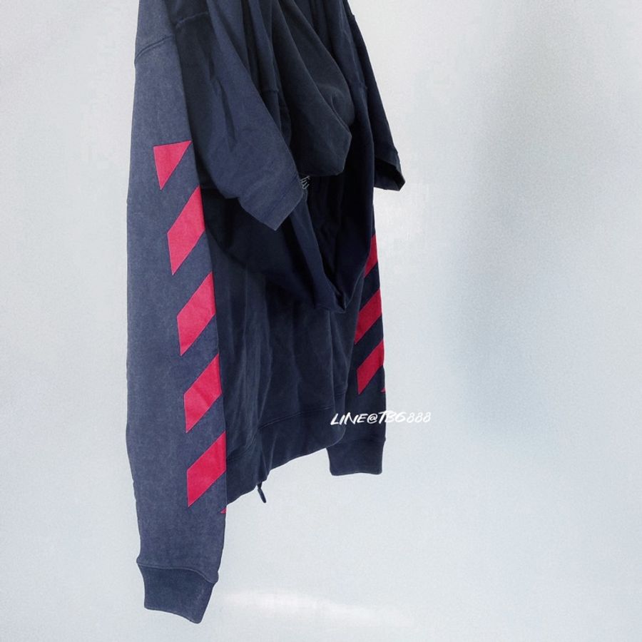 OFF WHITE Mariana de Silva hoodie 假兩件 帽T-7