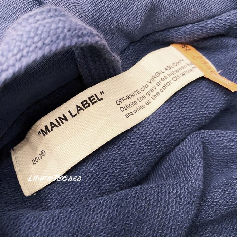 OFF WHITE Mariana de Silva hoodie 假兩件 帽T-12