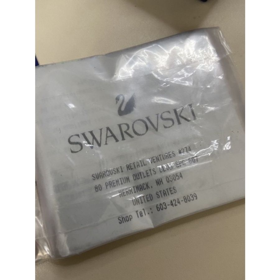 🦢全新附購證🦢 施華洛世奇 Swarovski 黑天鵝 項鍊 銀色項鍊-7
