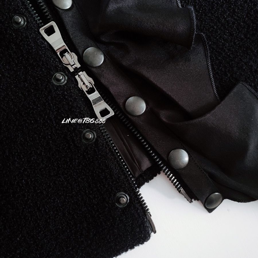 MOSCHINO 荷葉邊外套-4