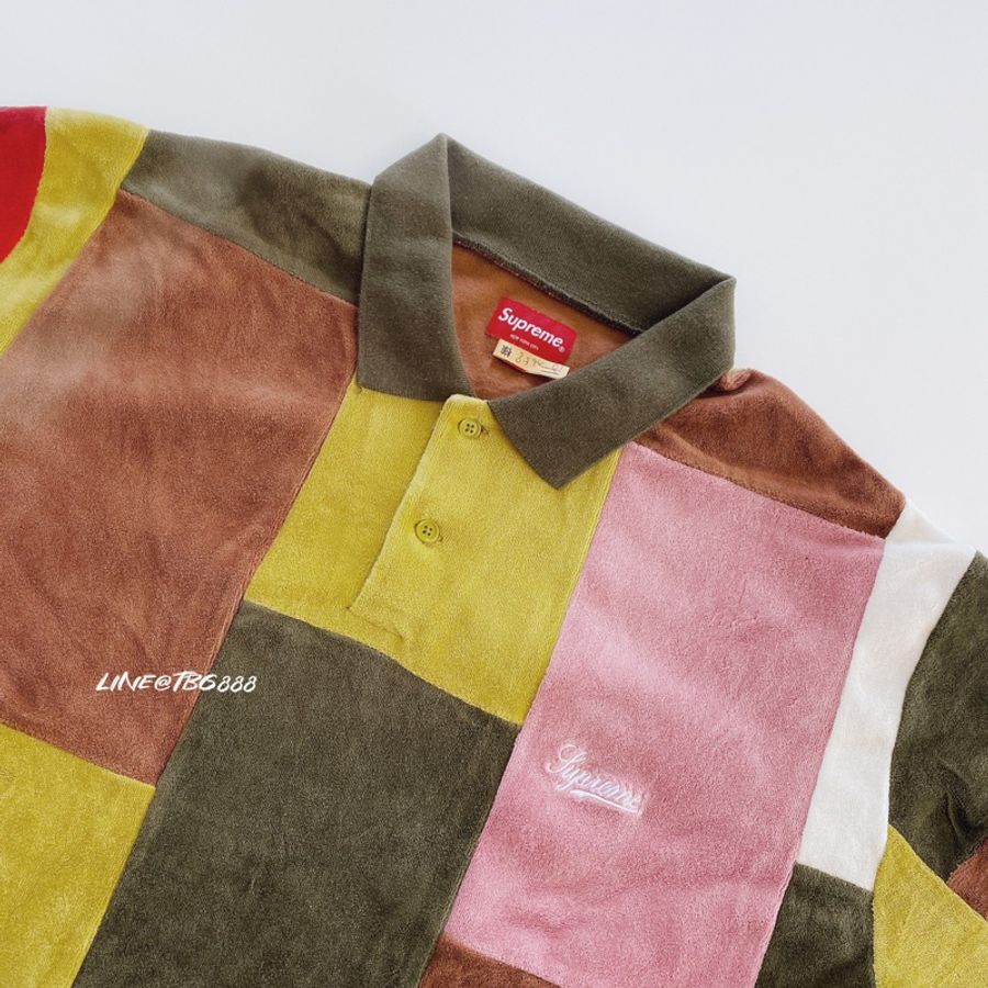 Supreme 撞色拼接上衣-4