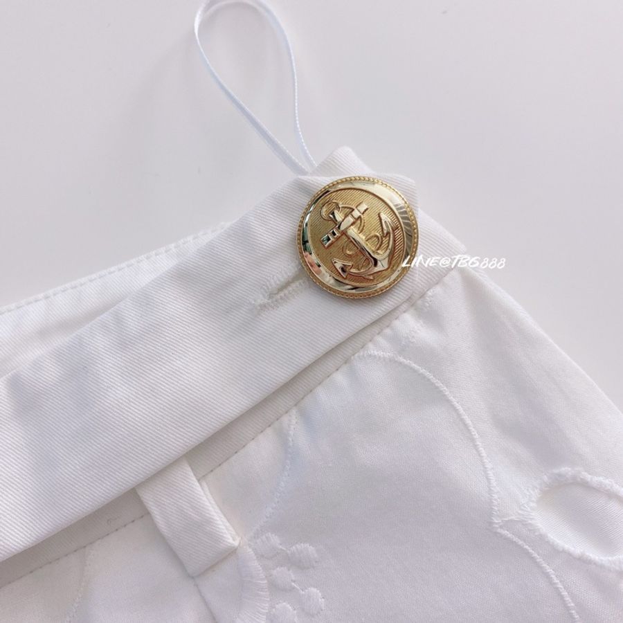 Alexis Mabille 鏤空花紋短褲-3