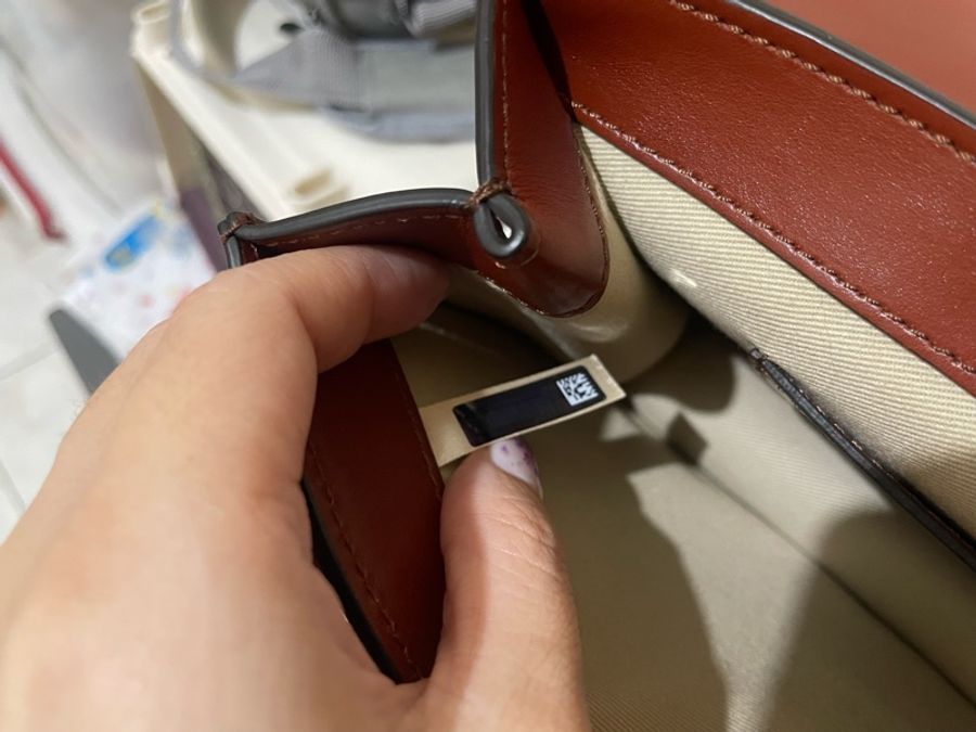Chloe clutch C bag焦糖紅棕色-3
