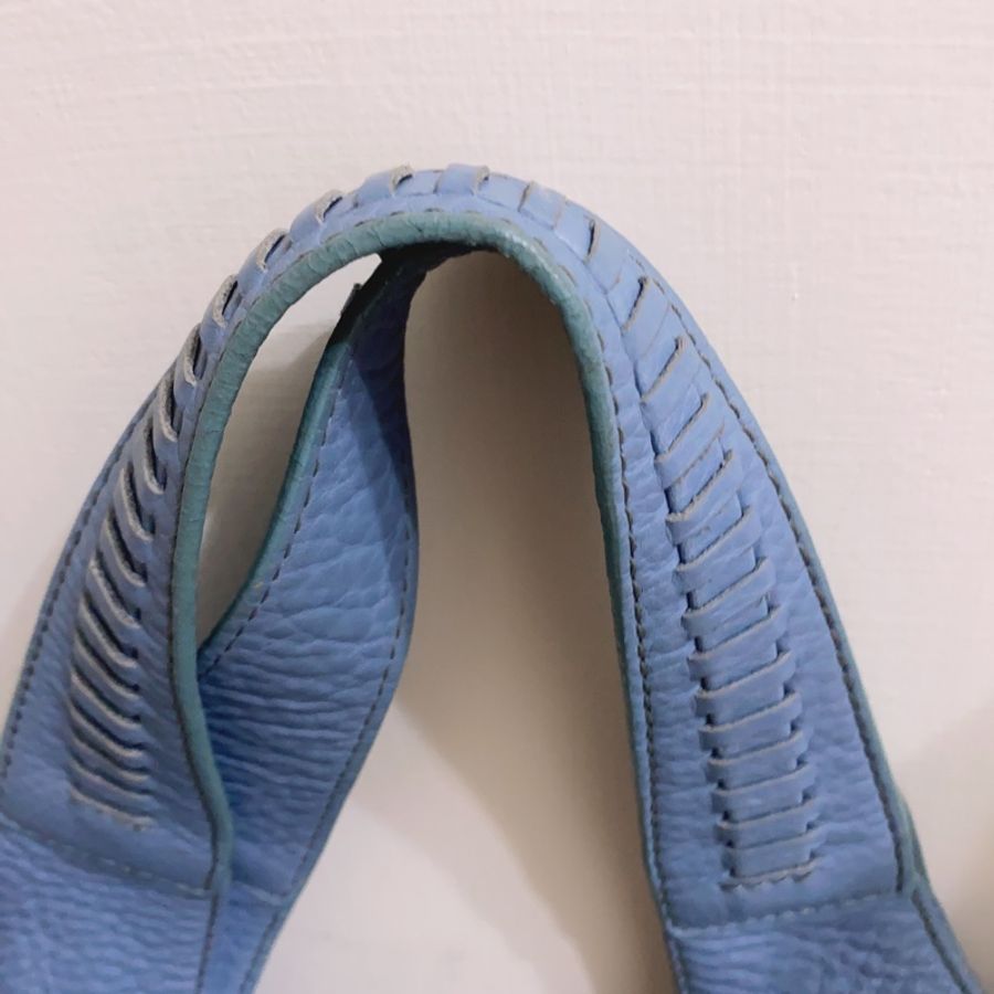 Salvatore Ferragamo嬰兒藍手提側背包-14