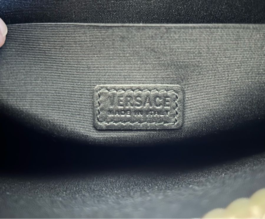 🌹VERSACE 🌹經典黑手拿包🌹-15