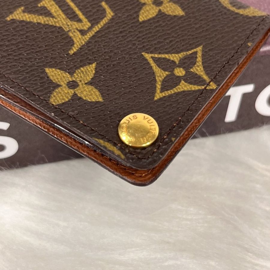 Louis Vuitton LV 老花字紋 證件套/卡片夾-5