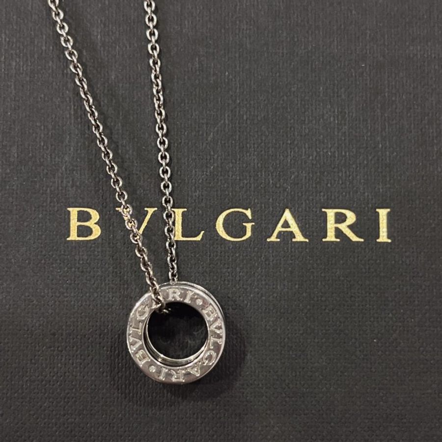 BVLGARI 寶格麗 純銀 黑銀BZERO1慈善款項鍊/飾品-1