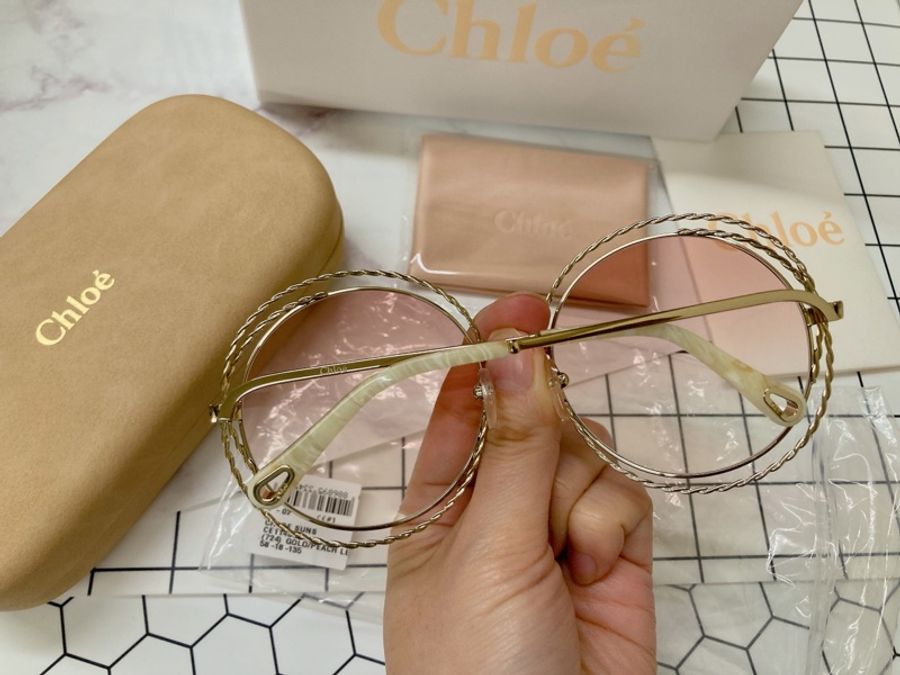 Chloe編織感鏡架太陽眼鏡 (不議價)-3