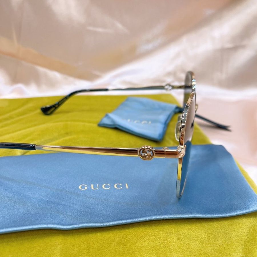 麗睛眼鏡GUCCI【可刷卡分期】古馳 GG1089SA 太陽眼鏡 迷鏈系列太陽眼鏡 經典GG logo 附可拆式眼鏡鏈條-9