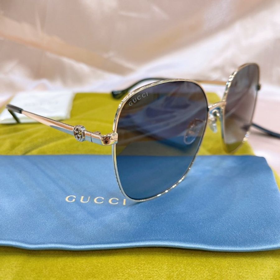 麗睛眼鏡GUCCI【可刷卡分期】古馳 GG1089SA 太陽眼鏡 迷鏈系列太陽眼鏡 經典GG logo 附可拆式眼鏡鏈條-10