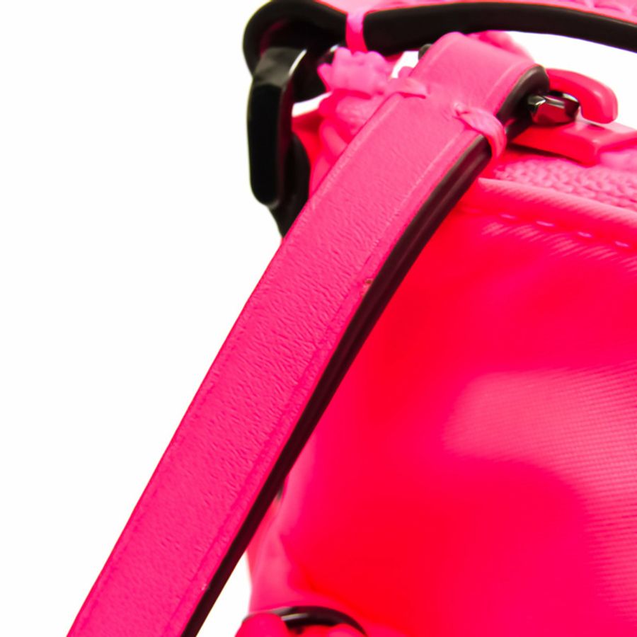 【日本直送】Kate Spade 扁平斜挎包 WKRU6612 女式皮革尼龍單肩包粉色-5