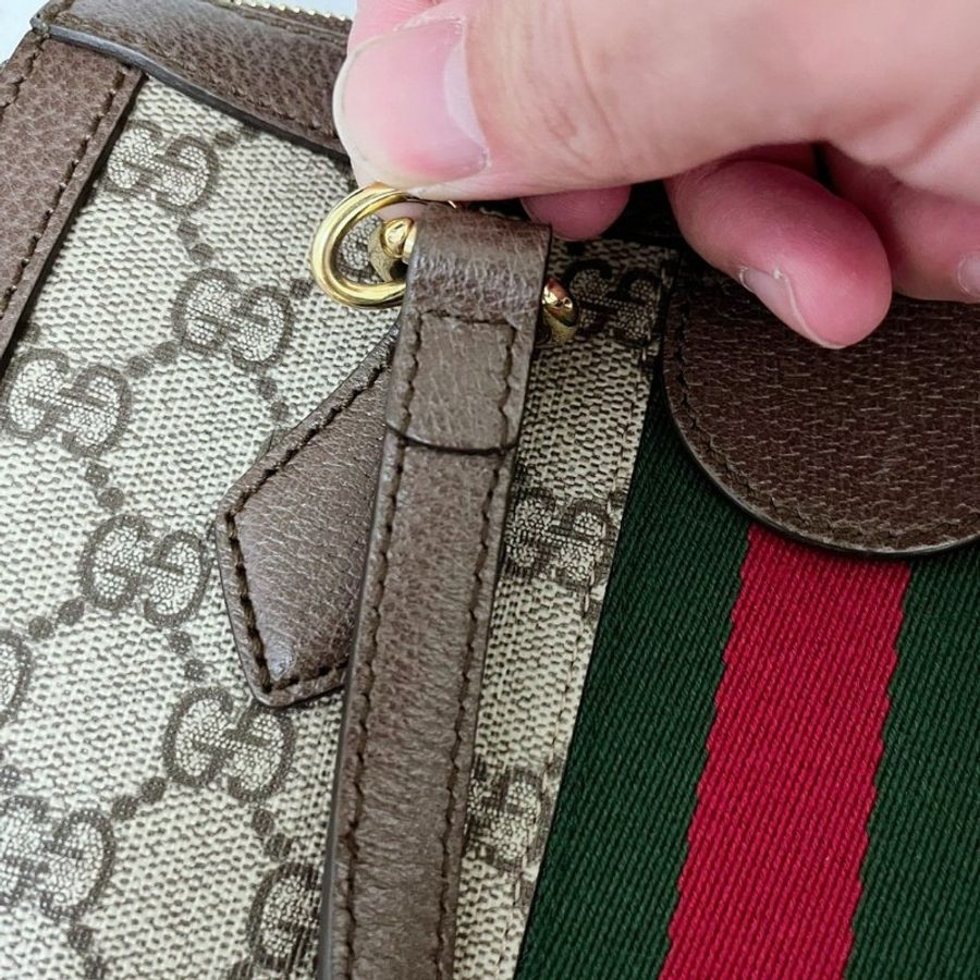 爆款Gucci Ophidia系列GG小號托特包甜甜價-6