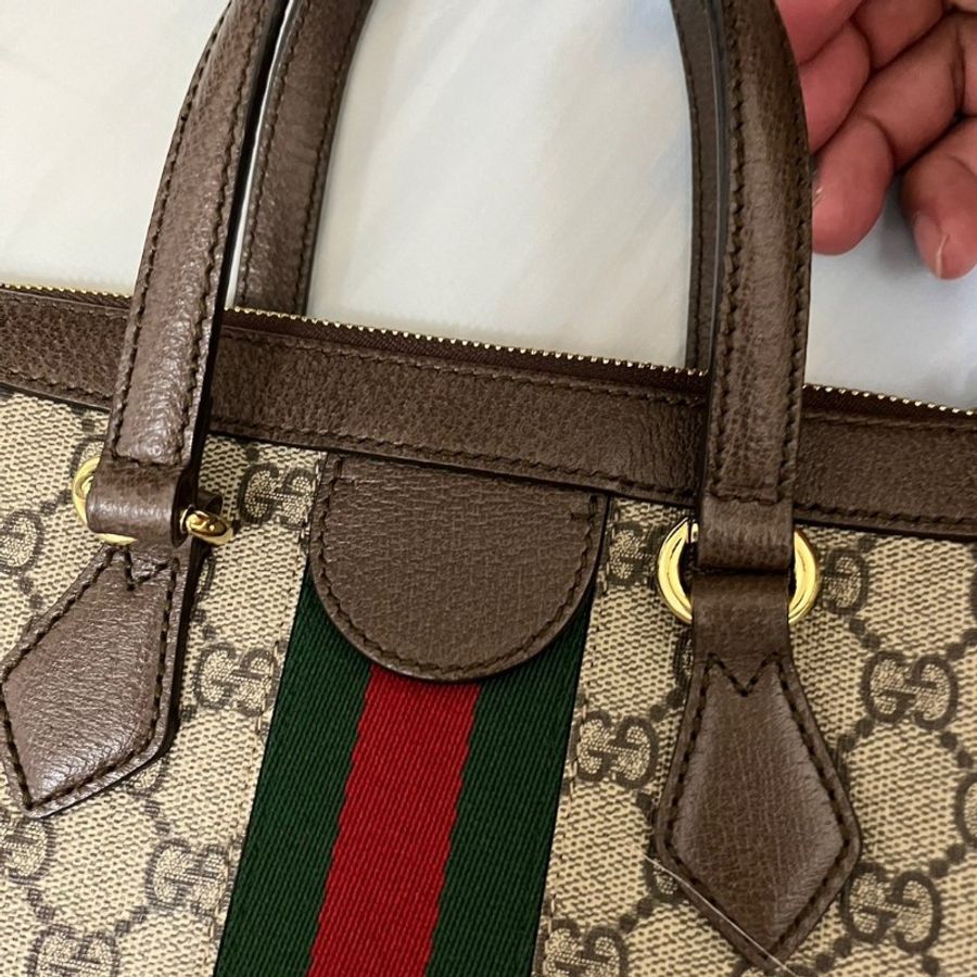 爆款Gucci Ophidia系列GG小號托特包甜甜價-8