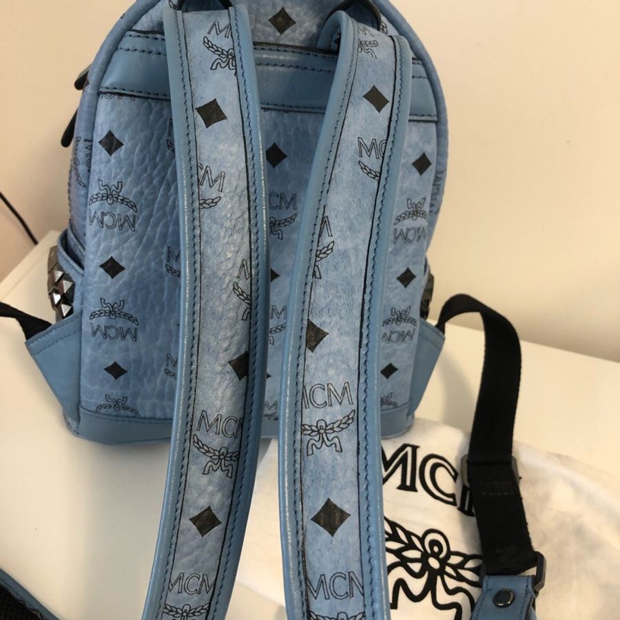 MCM 後背包 Mini (Denim色)-2