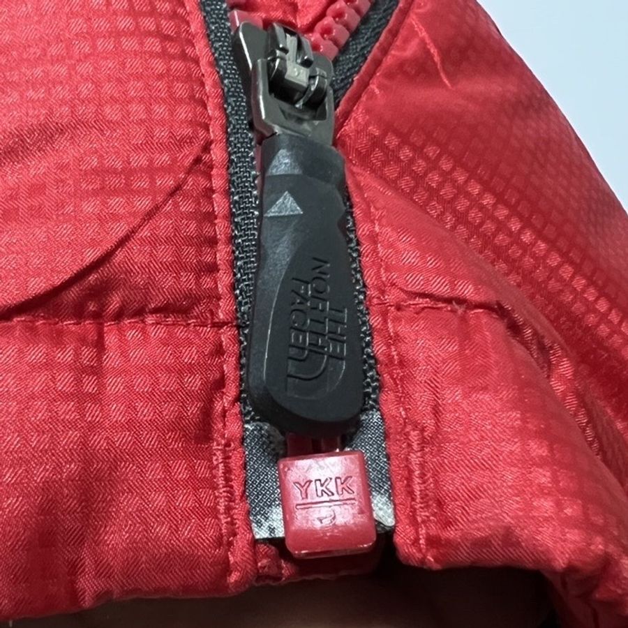 The North Face 550 北臉 連帽羽絨外套 機能 戶外 保暖 防寒 防風 防潑水 北面 厚夾克 登山 紅色 二手-3