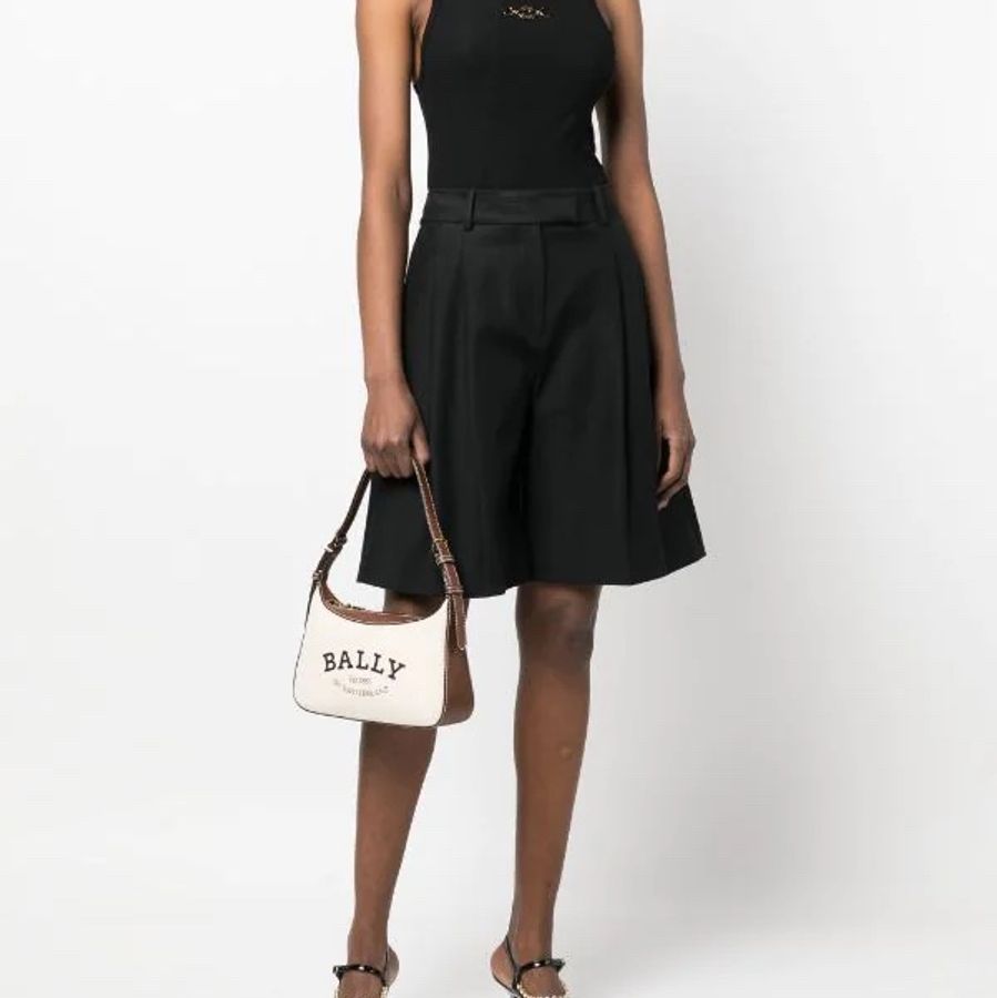 Bally Logo Printed Shoulder Bag 肩背斜背兩用包-1