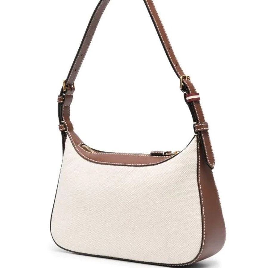 Bally Logo Printed Shoulder Bag 肩背斜背兩用包-4