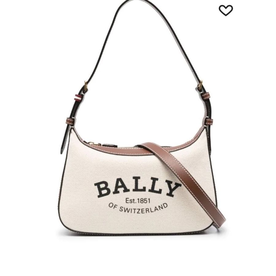 Bally Logo Printed Shoulder Bag 肩背斜背兩用包-2