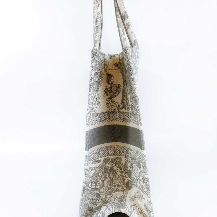 DIOR BOOK TOTE 大號動物園 高級灰-8