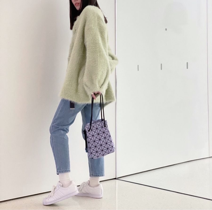 Issey Miyake🇯🇵Bao Bao Wring Matte Crossbody Bag(薰衣草紫色)-2