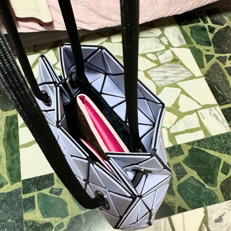 Issey Miyake🇯🇵Bao Bao Wring Matte Crossbody Bag(薰衣草紫色)-8