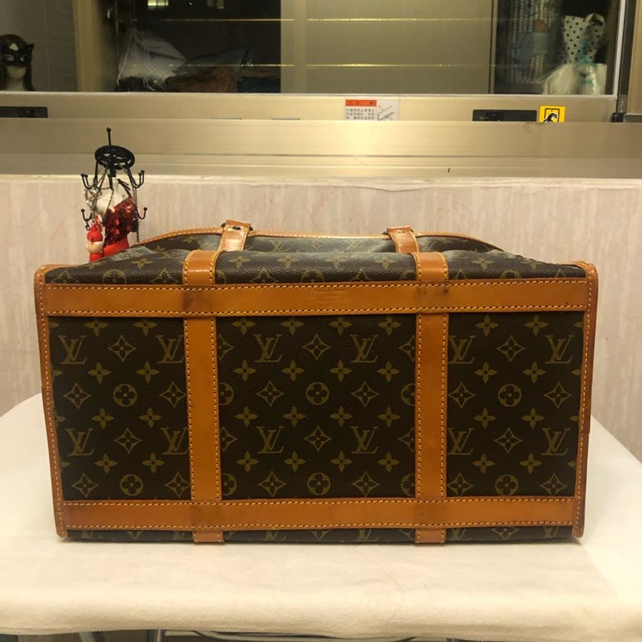 LV Louis Vuitton 絕版老花旅行箱包vintage1982-4