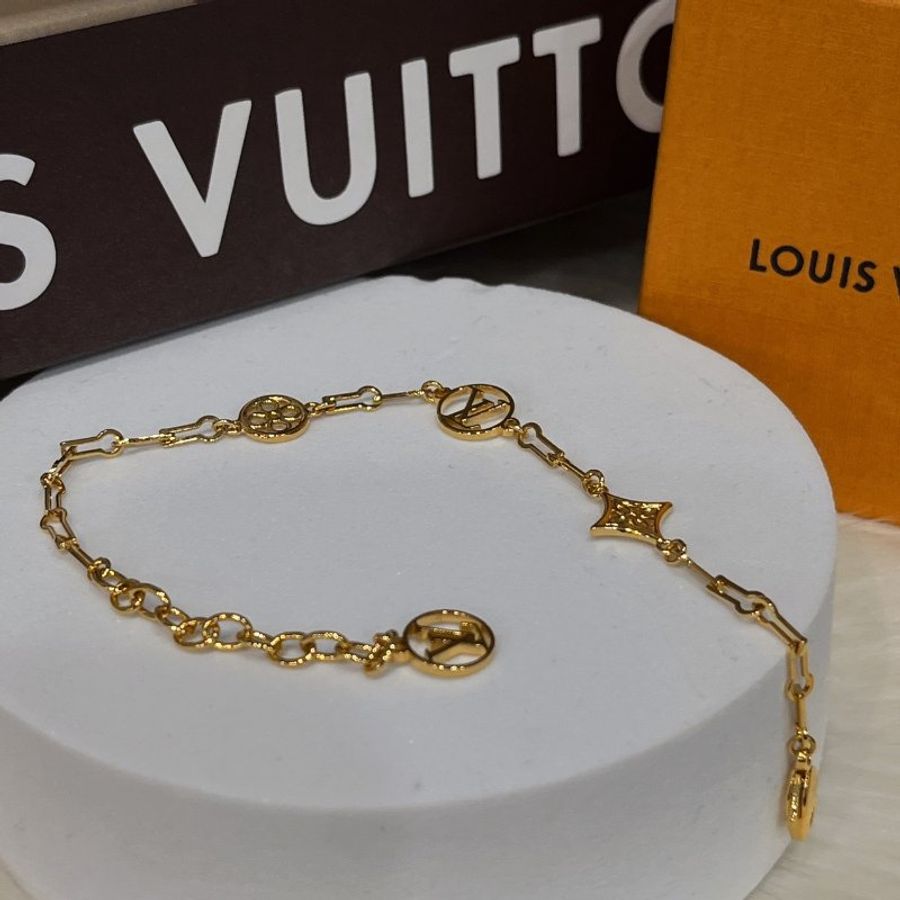 Louis Vuitton LV 金色LOGO FORVER YOUNG手鍊/飾品-2