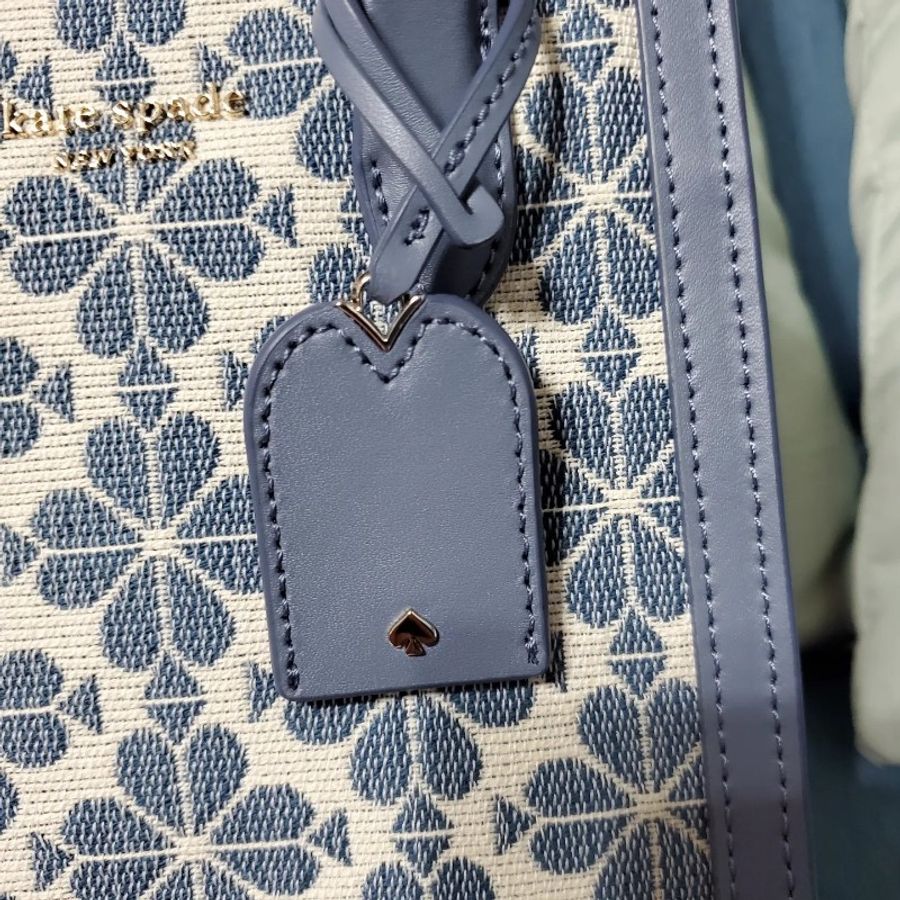 全新Kate Spade 布老花小琴譜包-3
