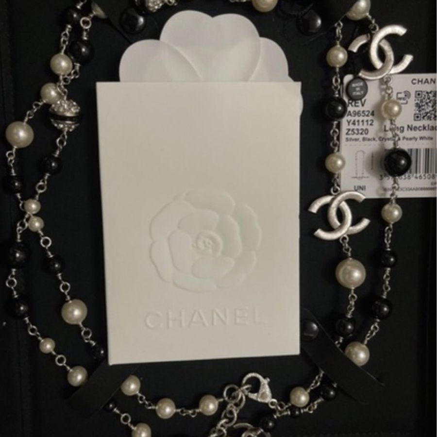 Chanel 2021 SS 珍珠長項鍊-0
