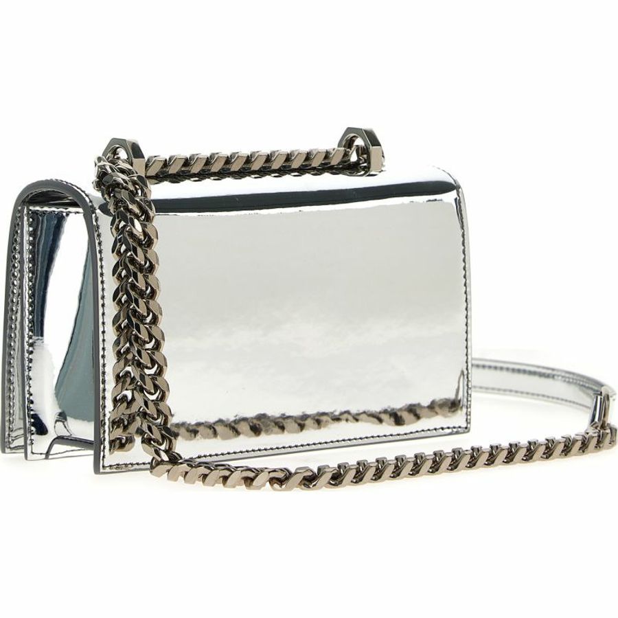 【義大利直送】全新品 'Mini jewelled sat leather' 斜挎包-1