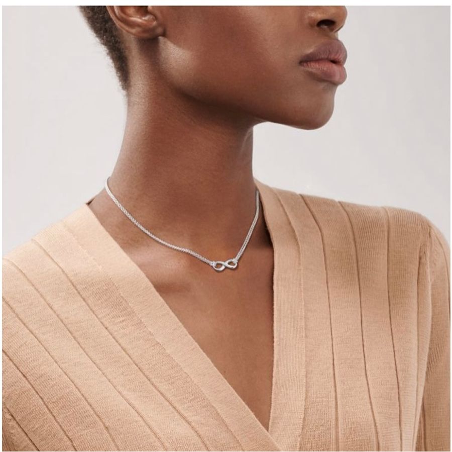 Tiffany & Co infinity 雙鍊項鍊-1