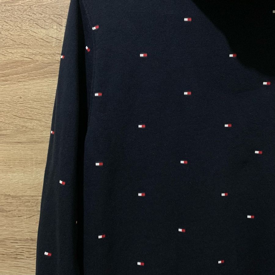 客訂 勿下單 Tommy Hilfiger 滿版Logo帽踢 S-5