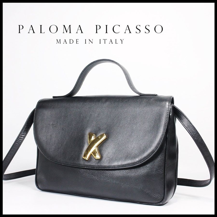 Paloma Picasso 2way書包型肩背包 手提包-0
